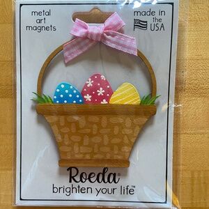 Roeda Studios Easter Basket Magnet New